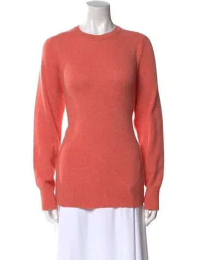 Pre-owned Acne Studios Cashmere Crew Neck Sweater In Pink