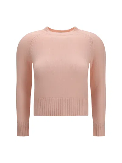 Acne Studios Cashmere Crewneck Sweater In Multi