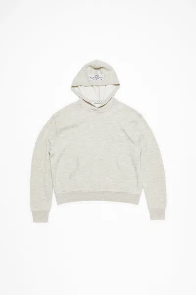 Acne Studios Cashmere Hoodie In White