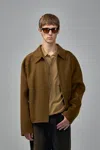 Acne Studios Cashmere Jacket In Brown