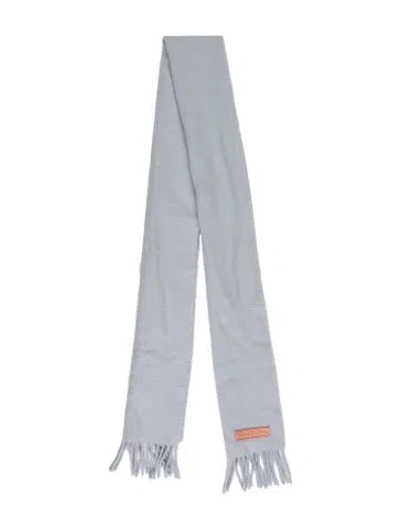 Pre-owned Acne Studios Cashmere Scarf In Blue