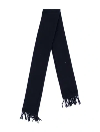 Pre-owned Acne Studios Cashmere Scarf In Blue