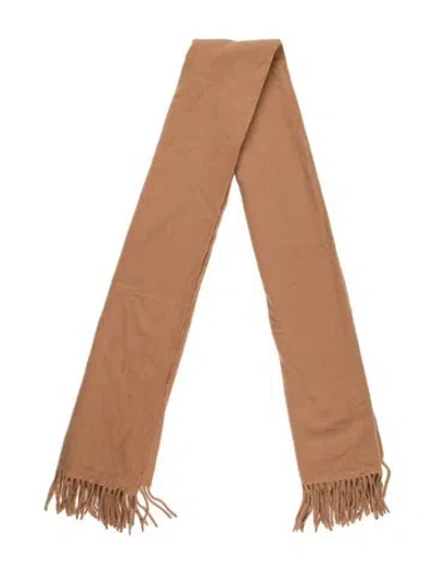 Pre-owned Acne Studios Cashmere Scarf In Brown