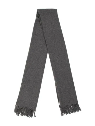 Pre-owned Acne Studios Cashmere Scarf In Grey