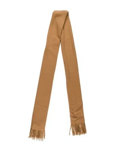 Pre-owned Acne Studios Cashmere Stole In Brown