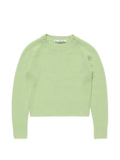 Acne Studios Cashmere Sweater In Green