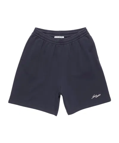 Acne Studios Casual Fleece Shorts In Multi