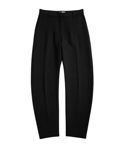 Acne Studios Casual Pants With Belt Loops In Black