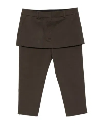 Acne Studios Casual Pants With Belt Loops In Black