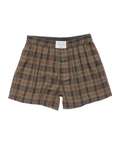 Acne Studios Casual Plaid Shorts In Multi