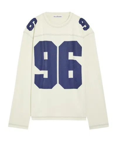 Acne Studios Exfold Printed Cotton-jersey T-shirt In Multi