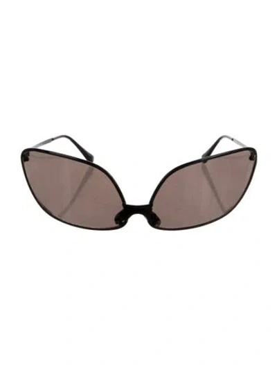 Pre-owned Acne Studios Cat-eye Tinted Sunglasses In Black