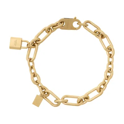 Acne Studios Chain-link Bracelet In Gold