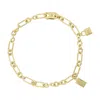 Acne Studios Chain-link Bracelet In Gold