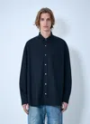 Acne Studios Check Button-up Shirt In Blue