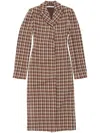 Acne Studios Single-breasted Coat In Brown