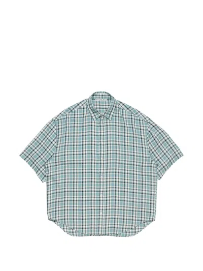 Acne Studios Check Short-sleeve Shirt In Multi