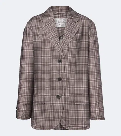 ACNE STUDIOS CHECKED BLAZER