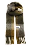 Acne Studios Vally Soft Alpaca Blend Scarf In Multicolour