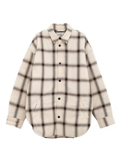 ACNE STUDIOS CHECKED OVERSHIRT