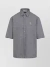 Acne Studios Checked Pattern Cotton Shirt