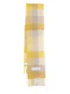 Acne Studios Checked Scarf In 中性色