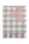 ACNE STUDIOS ACNE STUDIOS "CHECKED SCARF WITH LOGO PATTERN"