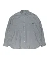 Acne Studios Checked Button-up Shirt In Black