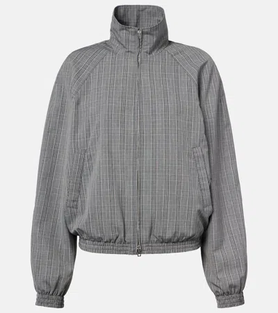 ACNE STUDIOS CHECKED TECHNICAL JACKET