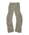 Acne Studios Checked Trousers In Gray