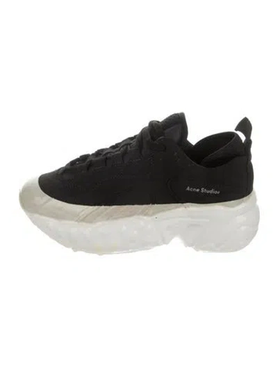 Pre-owned Acne Studios Chunky Sneakers In Black