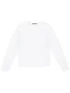 Acne Studios Long-sleeved T-shirt In White