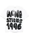Acne Studios White Logo T-shirt