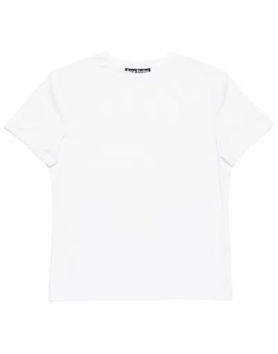 Acne Studios Classic Crew Neck T-shirt In White