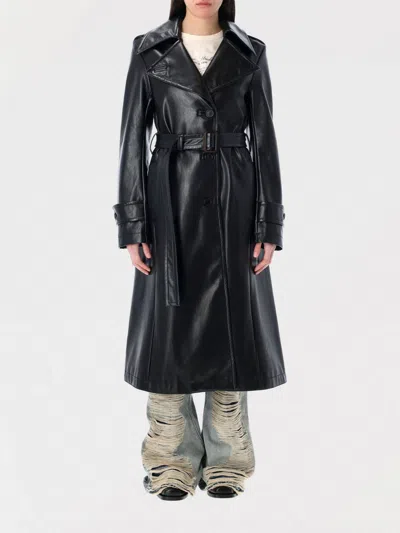 ACNE STUDIOS COAT ACNE STUDIOS WOMAN COLOR BLACK,G71120002