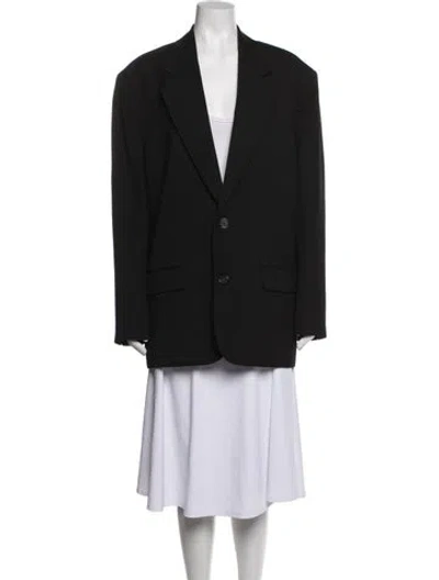 Pre-owned Acne Studios Coat In Black