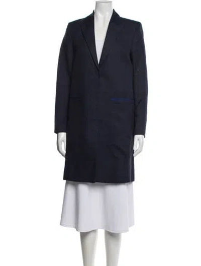 Pre-owned Acne Studios Coat In Blue