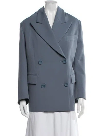 Pre-owned Acne Studios Coat In Blue