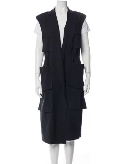 Pre-owned Acne Studios Coat In Blue