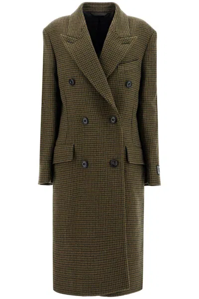 Acne Studios Coat In Khaki Green