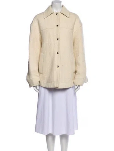 Pre-owned Acne Studios Coat In Neutral