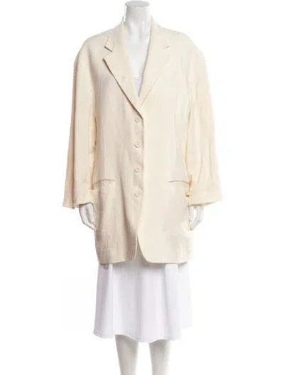 Pre-owned Acne Studios Coat In Neutral