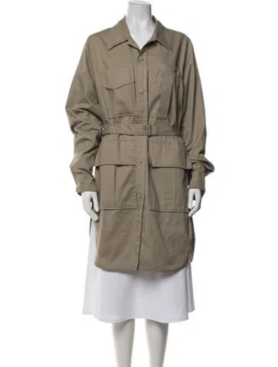 Pre-owned Acne Studios Coat In Neutrals