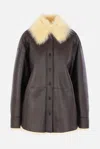 Acne Studios Coats In Brown