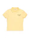 Acne Studios Collared Tee In Yellow