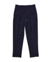 Acne Studios Concealed-front Fastening Chinos In Black