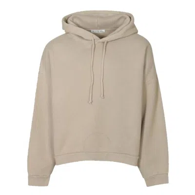 ACNE STUDIOS ACNE STUDIOS CONCRETE GREY HOODED SWEATSHIRT