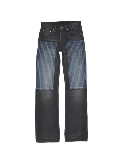 ACNE STUDIOS CONTRAST-PANEL JEANS