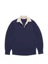 Acne Studios Contrast-collar Silk-blend Sweater In Multi