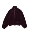 Acne Studios Corduroy Jacket In Burgundy